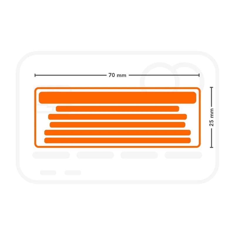 Trodat Printy 4915 – 70×25 mm - Imagen 3
