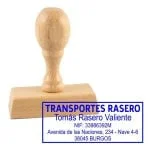 Handstempel 50X20 mm