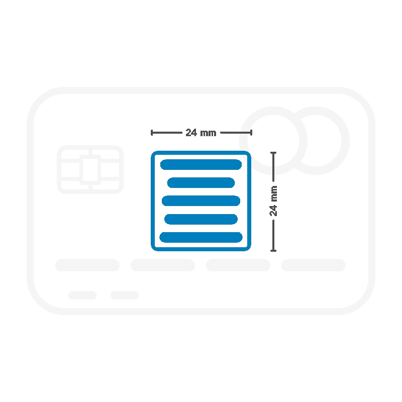 plantilla-sello-caucho-24x24-mm Colop Printer Q 24 – 24x24 mm - Imagen 3