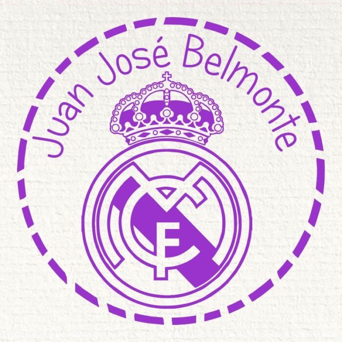 Sello Ex Libris Real Madrid