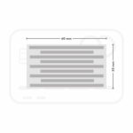 Ejemplo impresión sello 60x33 mm