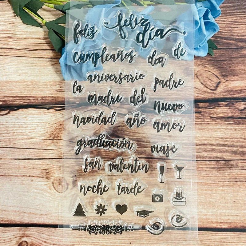 Sellos de silicona transparente