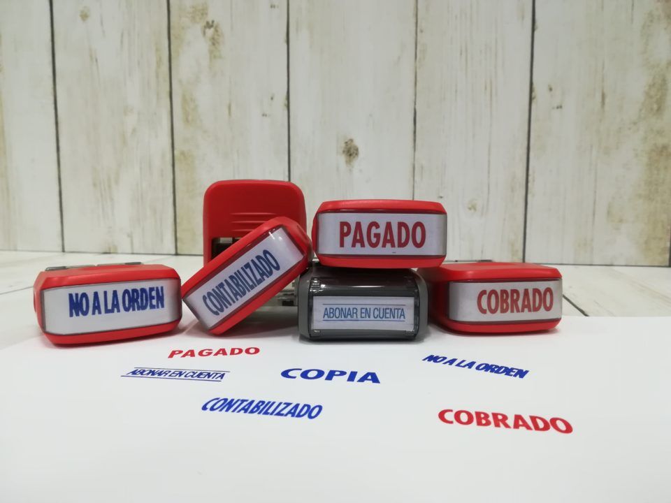 Sellos fórmulas comerciales