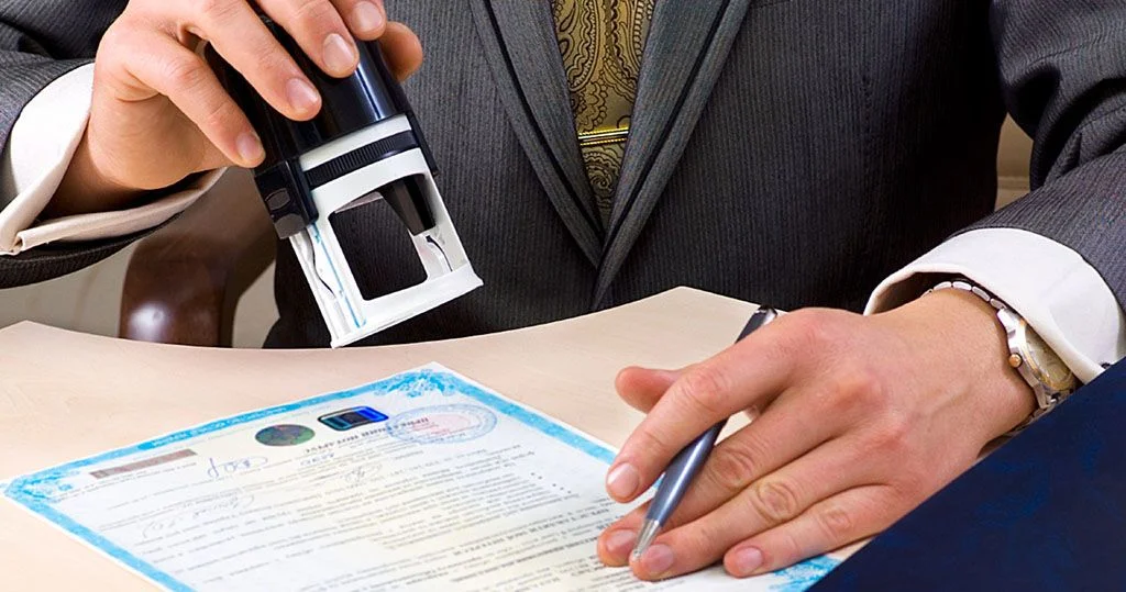 dados para incluir em um selo da empresa