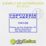 Fechador Colop Printer 55 Dater - 60x40 mm - Imagen 2