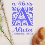 Sello libro inicial A
