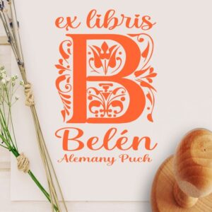 Sello libro inicial B