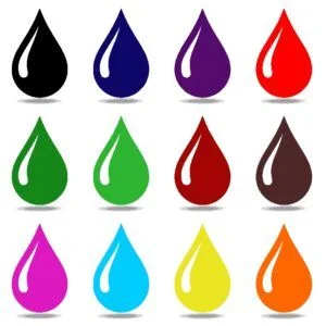 Colores De Tinta Almohadillas Sellos