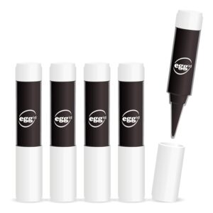 bote de tinta negra para marcar huevos sello eggid